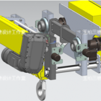 玉柏三維設計專業(yè)行車起重設備